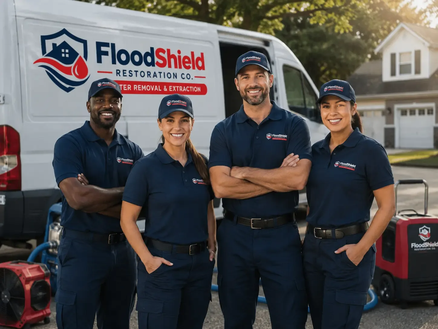Flood Damage Restoration company in Capron, VA